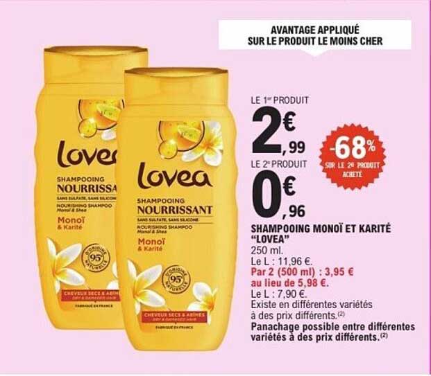 Lovea Shampooing Nourrissant