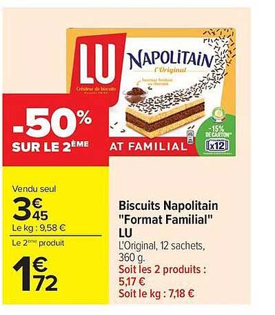 LU Napolitain Format Familial