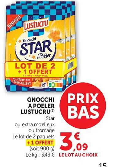 Lustucru Gnocchi Star