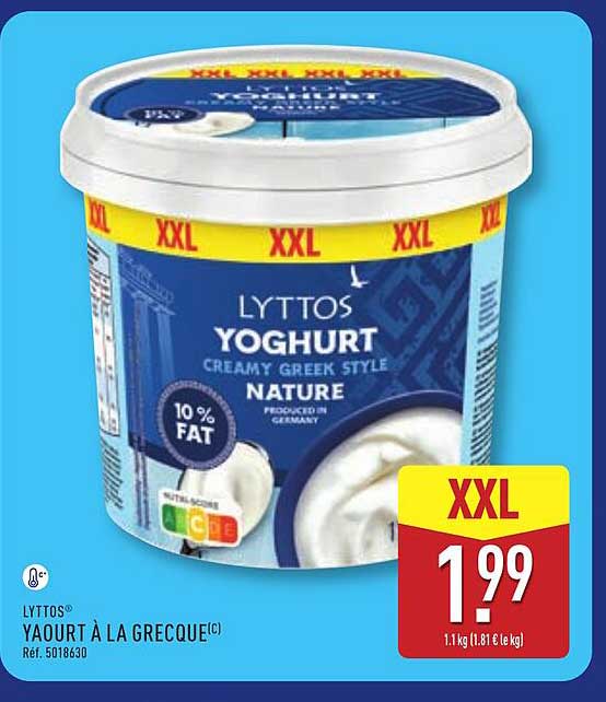 LYTTOS YOGHOURT NATURE