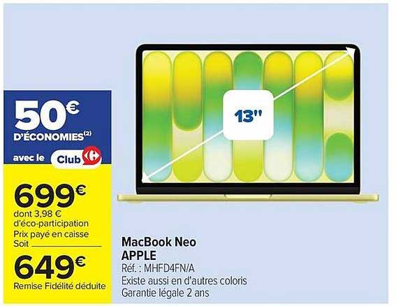 MacBook Neo APPLE