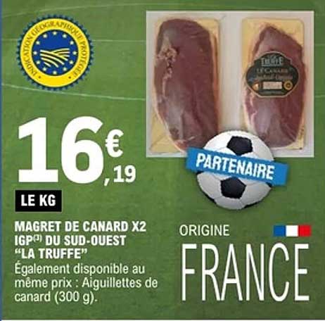 Magret de canard x2
