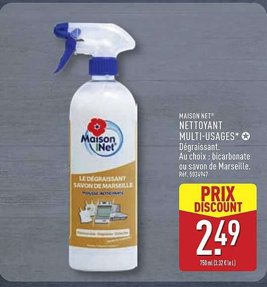 Maison Net Nettoyant MULTI-USAGES
