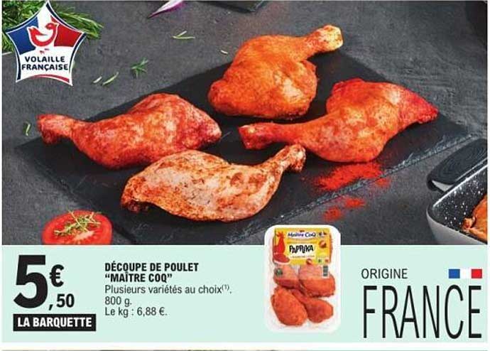 Maître Coq Découpe de poulet
