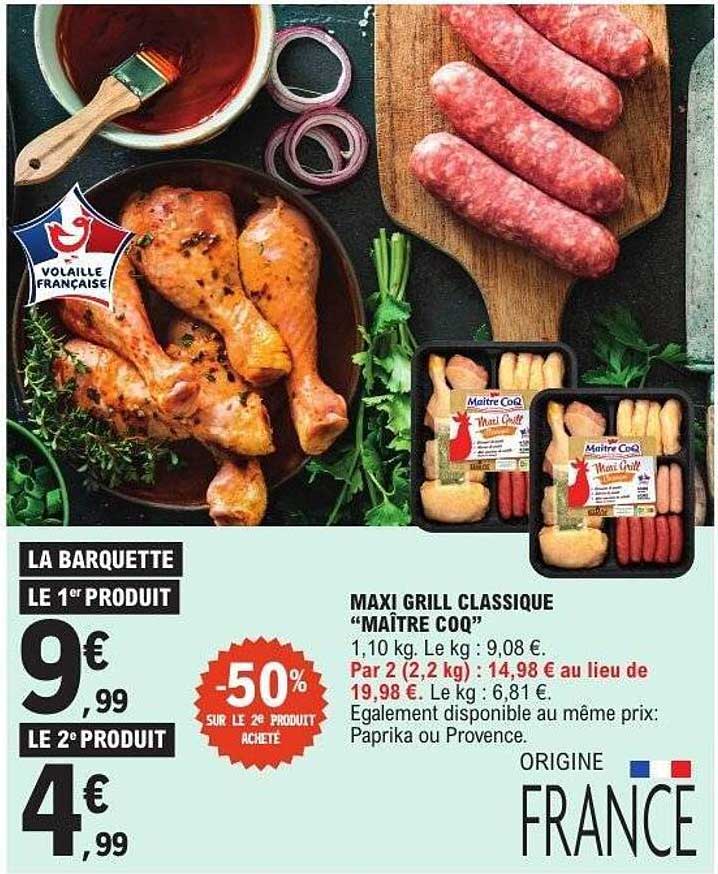 Maître Coq Maxi Grill Classique