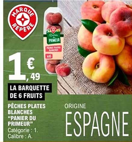 Marque Repère LA BARQUETTE DE 6 FRUITS