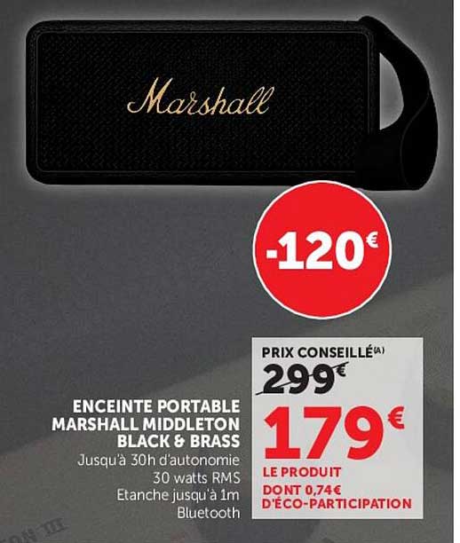 Marshall Middleton Black & Brass