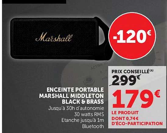 Marshall Middleton Black & Brass