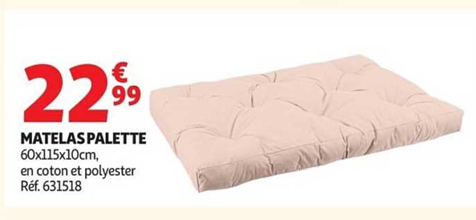 MATELAS PALETTE