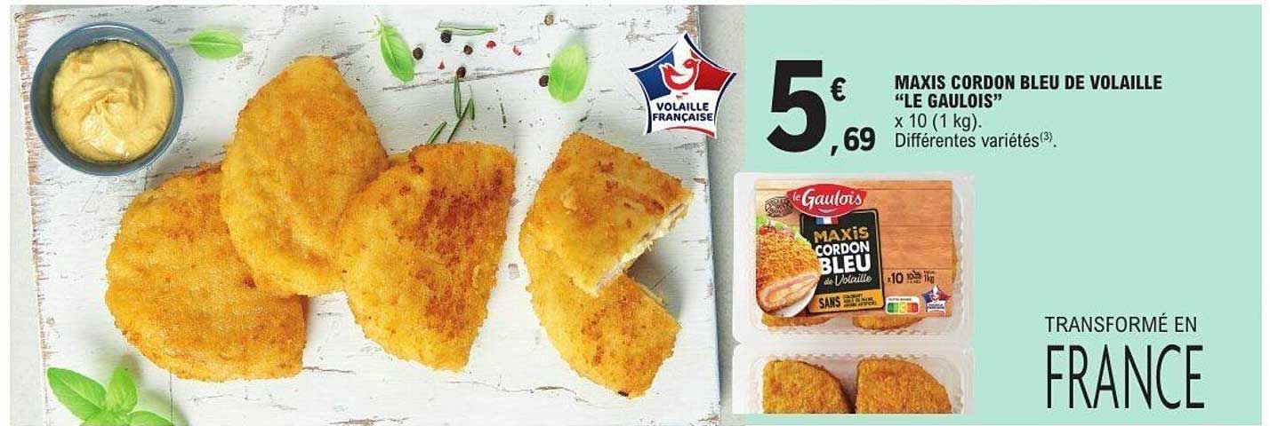 MAXIS CORDON BLEU DE VOLAILLE