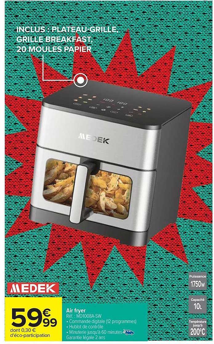 MEDEK Air fryer