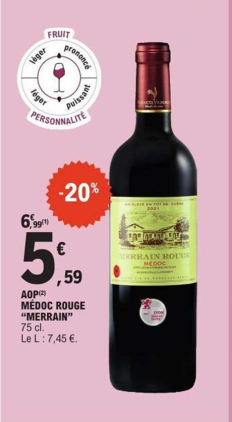 MÉDOC ROUGE “MÉRAIN”