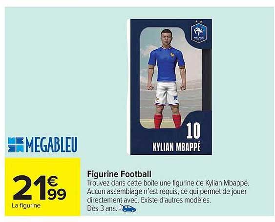 MEGABLEU Figurine Football