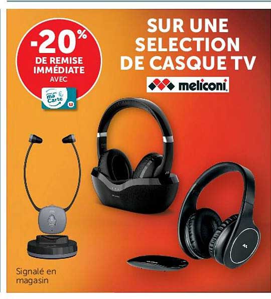 Meliconi Casque TV