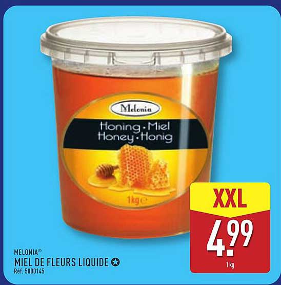 Melonia Miel de fleurs liquide