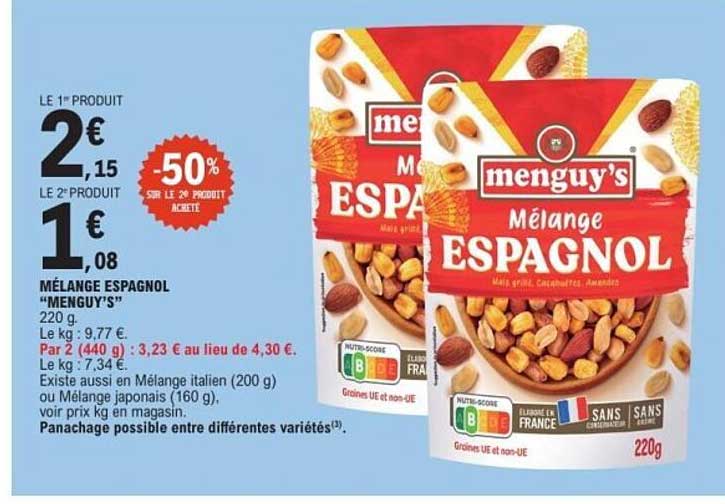 Menguy's Mélange ESPAGNOL