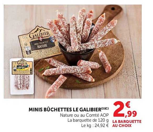 MINIS BÛCHETTES LE GALIBIER