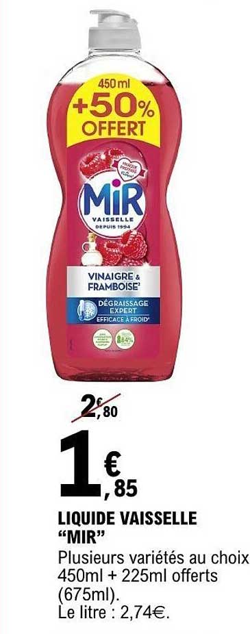 Mir Vinaigre & Framboise