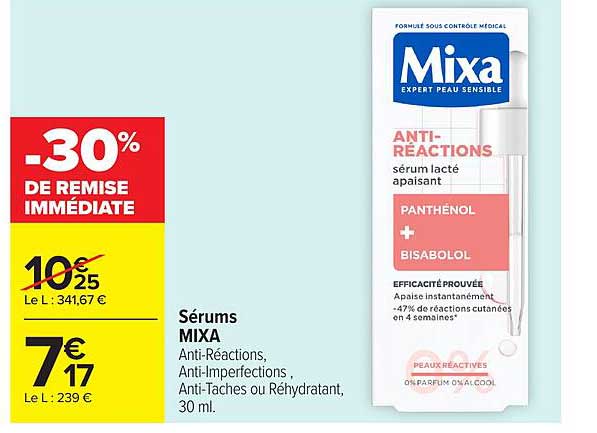 Mixa Anti-Réactions