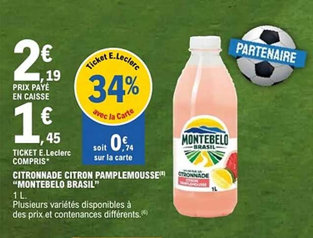 MONTEBELO BRASIL CITRONNADE