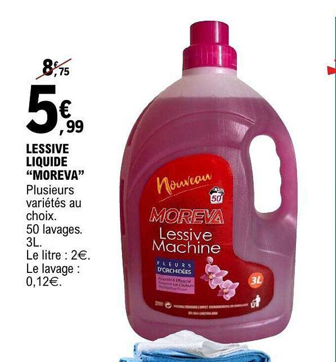 MOREVA Lessive Machine