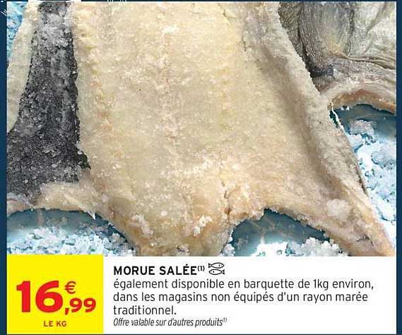 MORUE SALÉE