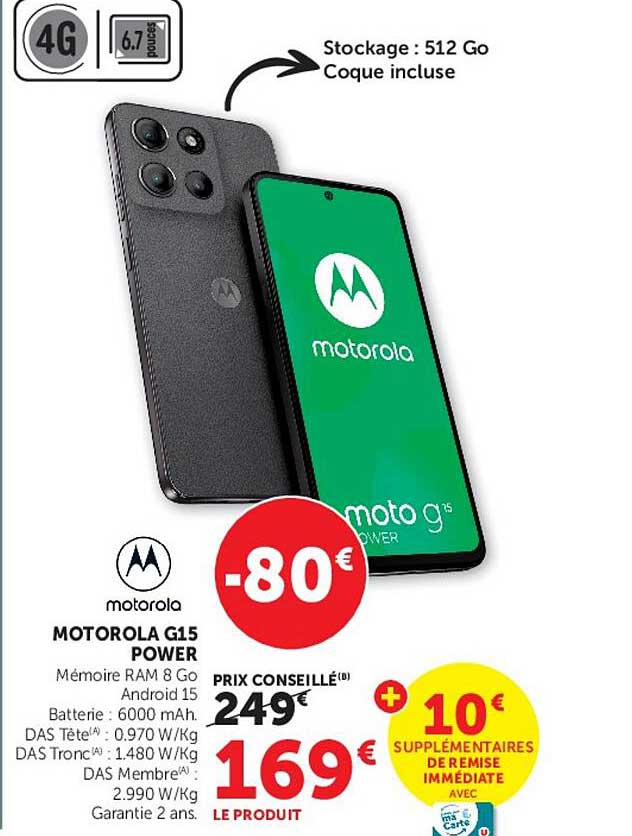 Motorola G15 POWER