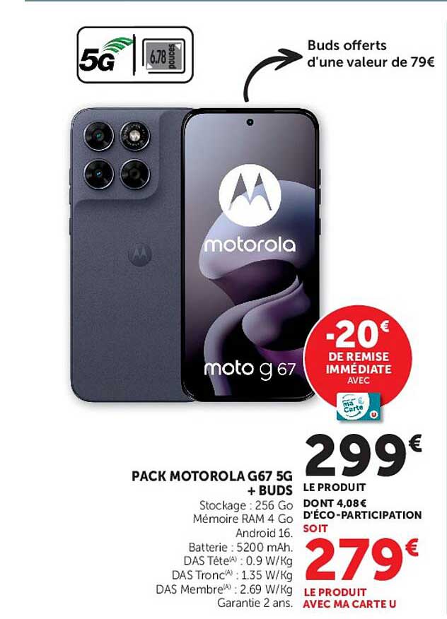 Motorola G67 5G