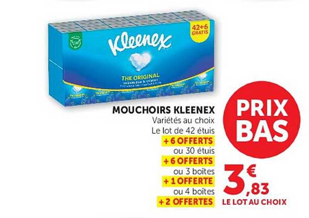 MOUCHOIRS KLEENEX