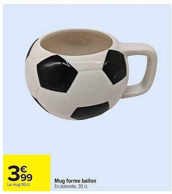 Mug forme ballon