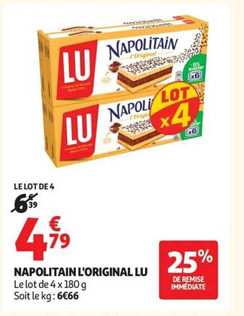 NAPOLITAIN L'ORIGINAL LU
