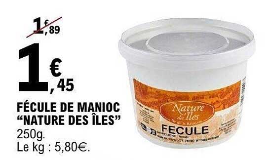 Nature des Iles FECULE