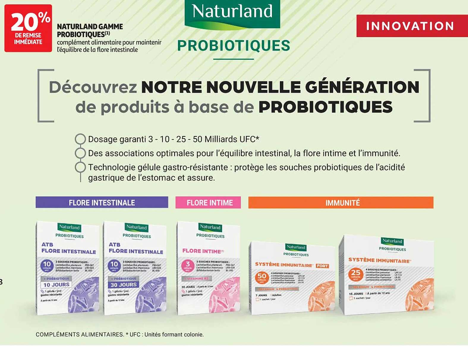Naturland Probiotiques