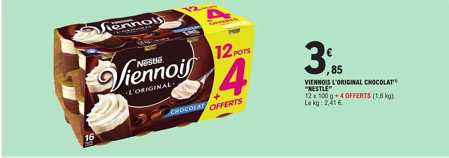 Nestlé Viennois L'ORIGINAL CHOCOLAT
