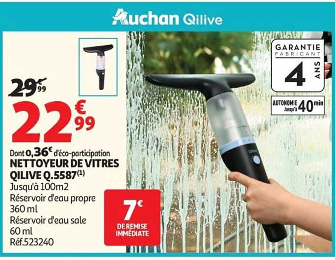 NETTOYEUR DE VITRES QILIVE Q.5587