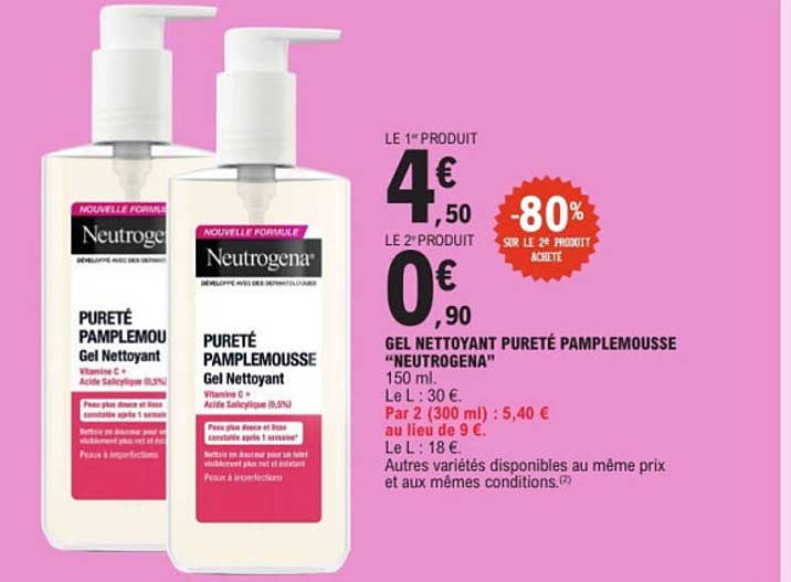 Neutrogena Pureté Pamplemousse