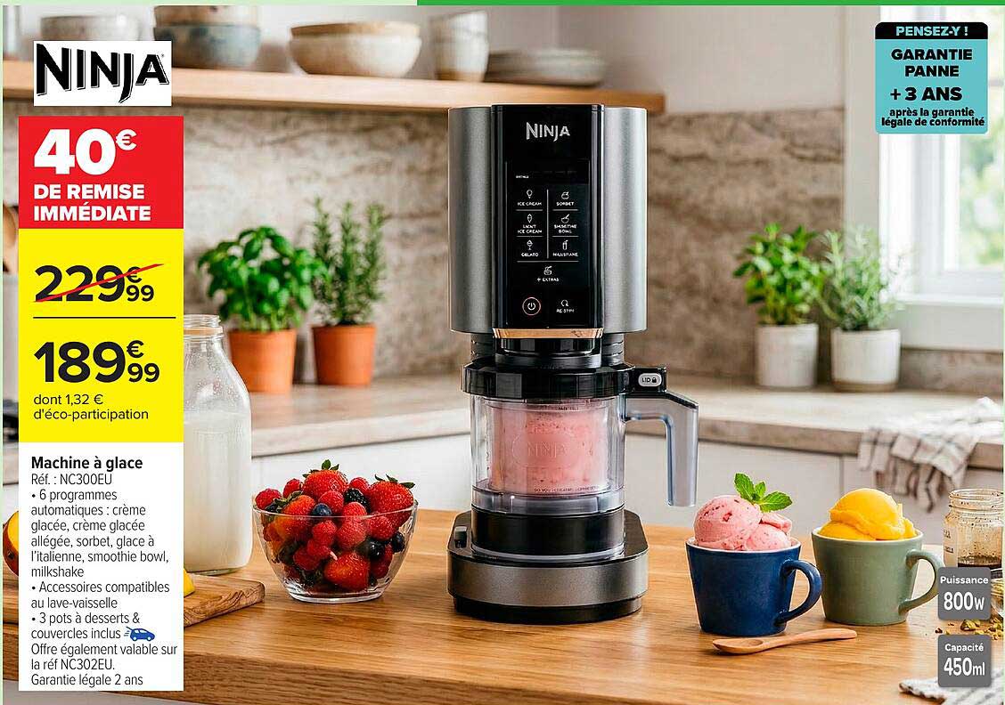NINJA Machine à glace