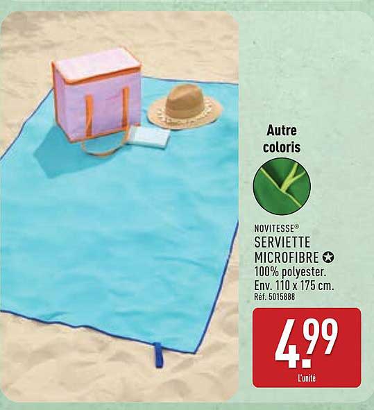 NOVITESSE SERVIETTE MICROFIBRE
