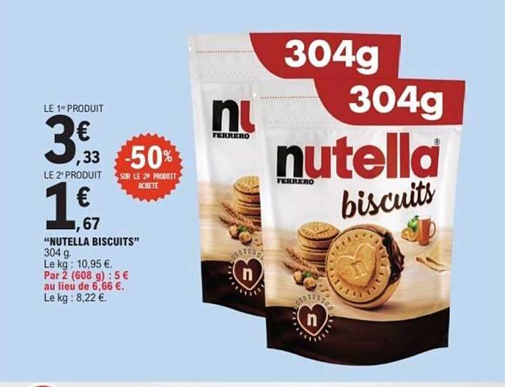 Nutella biscuits
