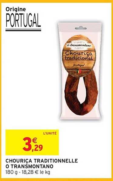 O Transmontano Chouriça Traditionnelle