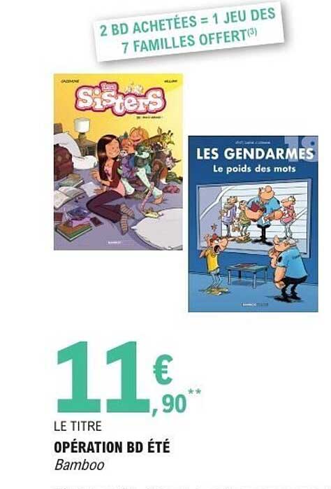 OPÉRATION BD ÉTÉ
