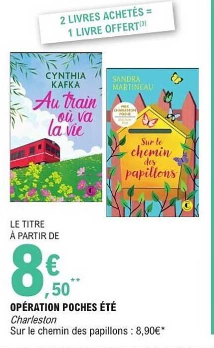 OPÉRATION POCHES ÉTÉ