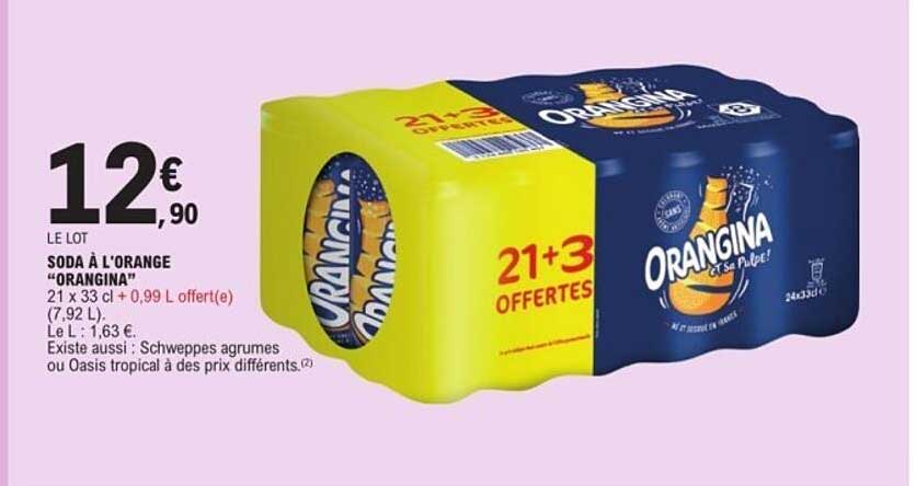 Orangina Soda à l'orange