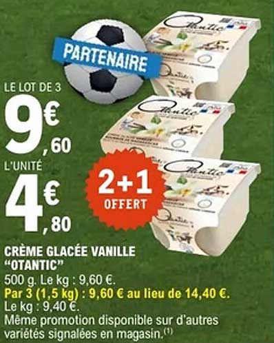 OTANTIC Crème glacée vanille