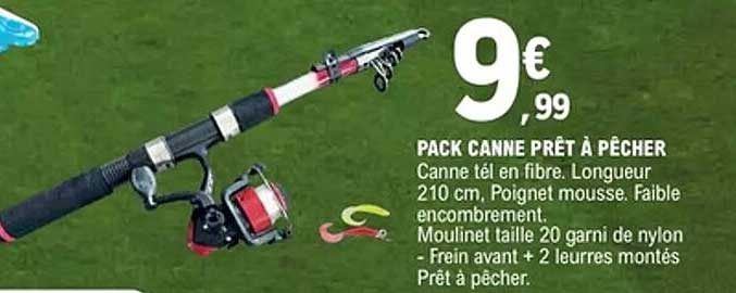 PACK CANNE PRÊT À PÊCHER
