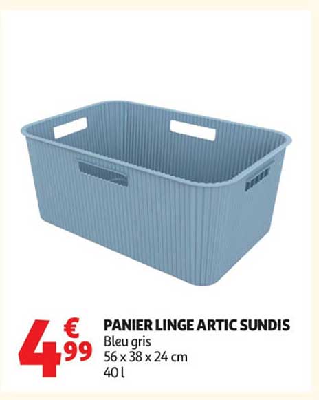PANIER LINGE ARTIC SUNDIS