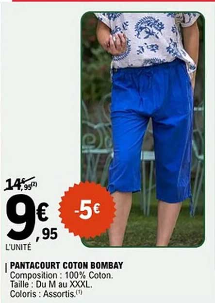 PANTACOURT COTON BOMBAY
