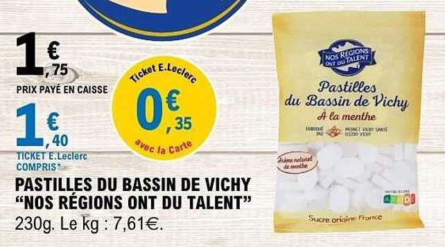 Pastilles du Bassin de Vichy
