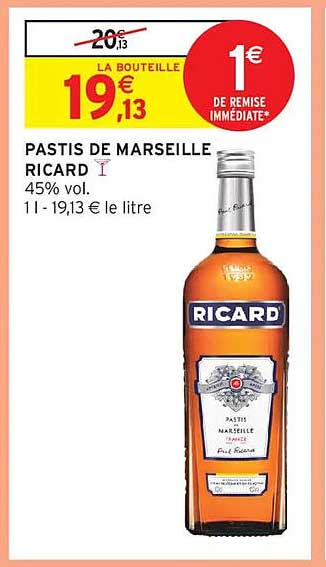Pastis de Marseille Ricard