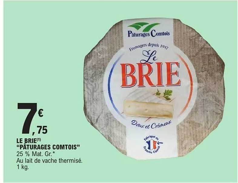 Pâturages Comtois Le BRIE